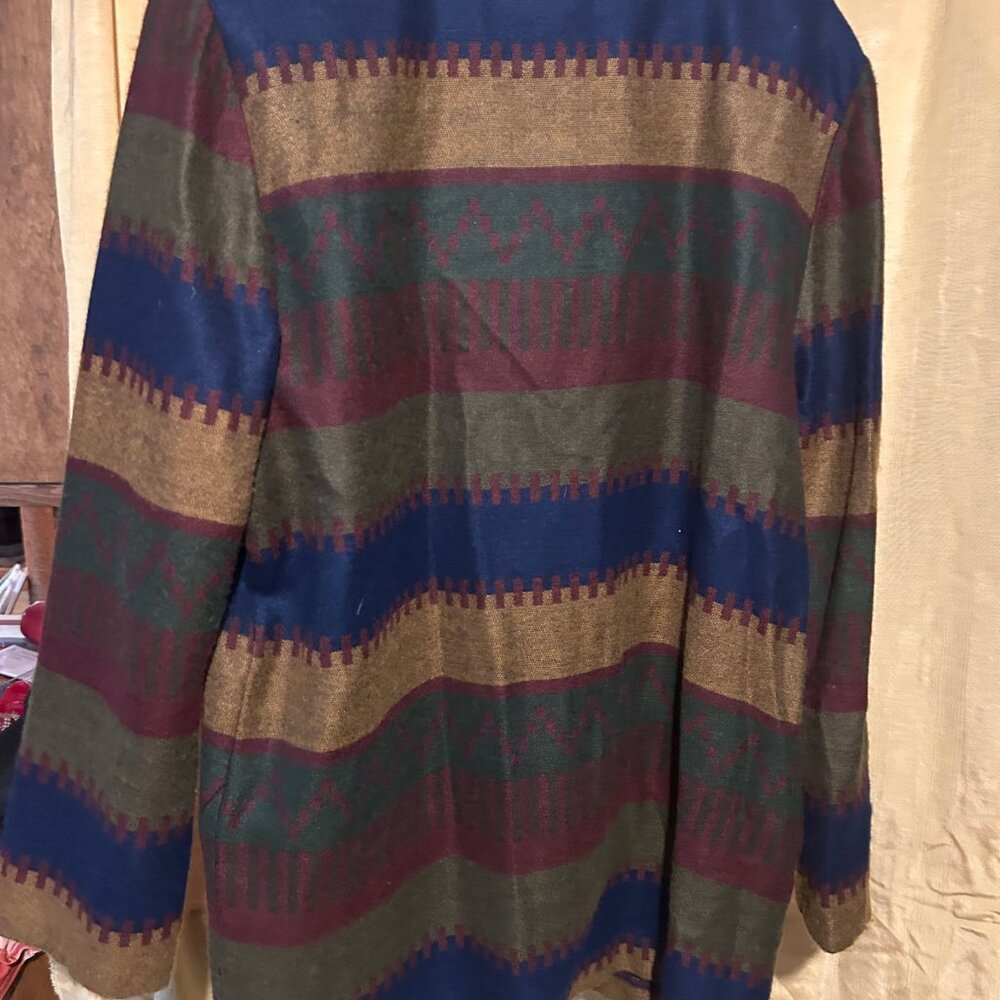Vintage  Southwestern Blazer - Picture 5 of 5